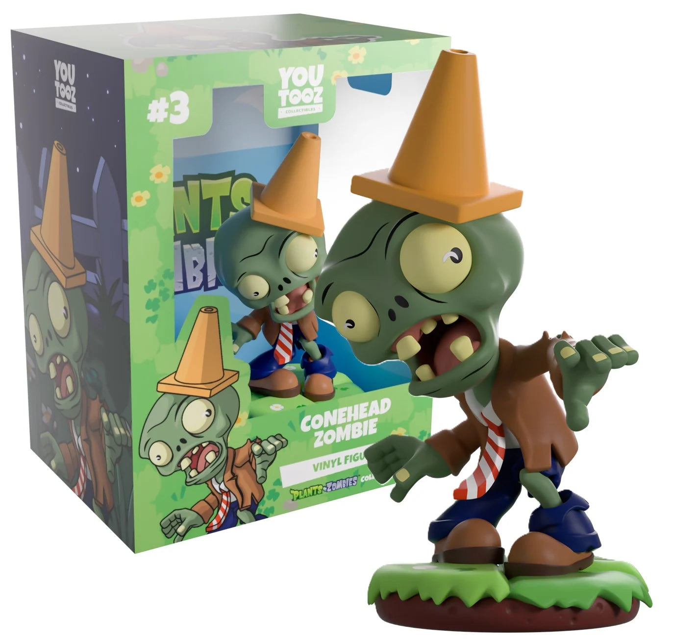 PLANTS vs ZOMBIES - Conehead Zombie - Figure Youtooz 12cm