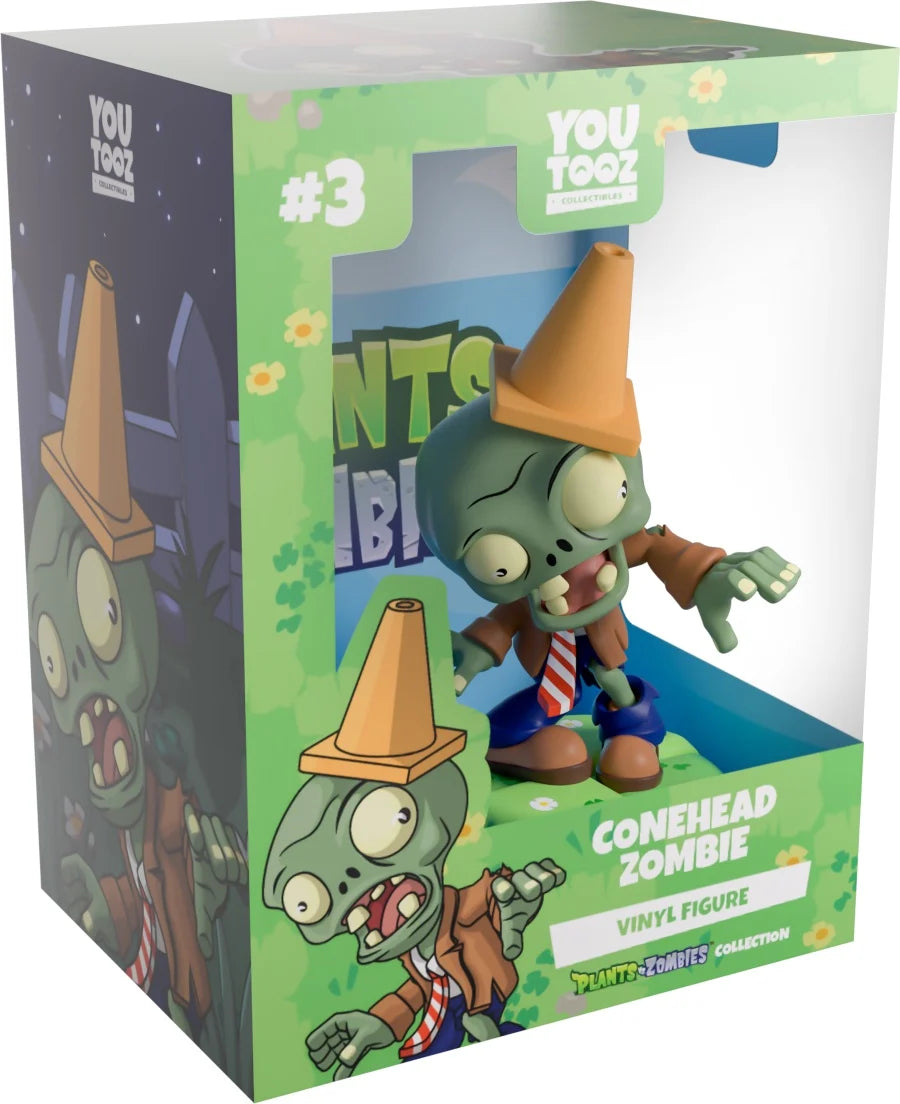 PLANTS vs ZOMBIES - Conehead Zombie - Figure Youtooz 12cm