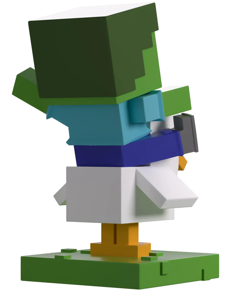 MINECRAFT - Chicken Jockey - Figure Youtooz 12cm
