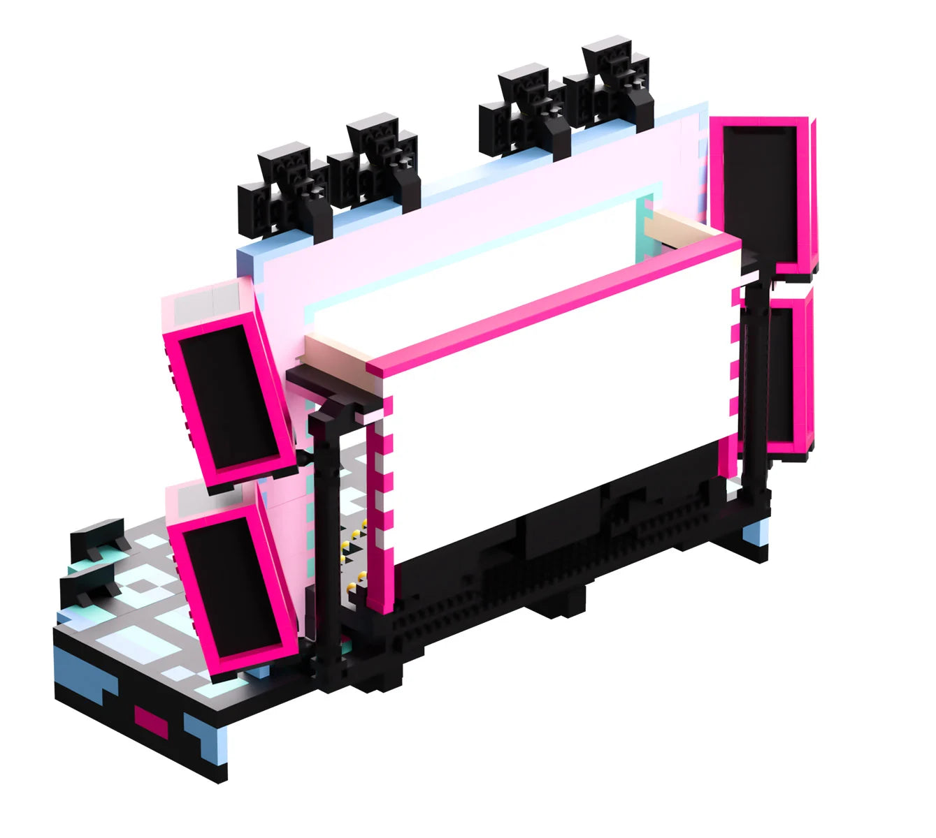 HATSUNE MIKU - Miku's Stage BRICKSET 19x28x15cm