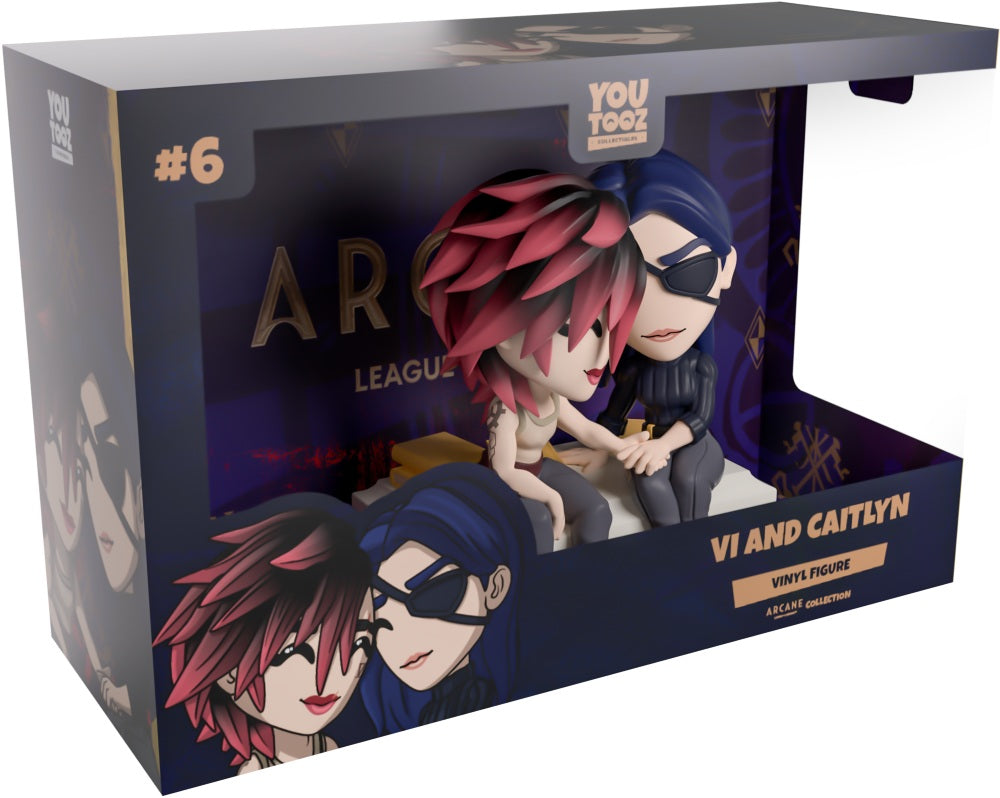 ARCANE - Vi and Caitlyn - Figure Youtooz 11cm