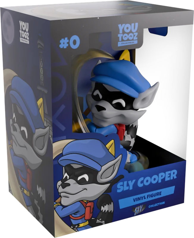 SLY COOPER - Sly Cooper - Figure Youtooz 10cm