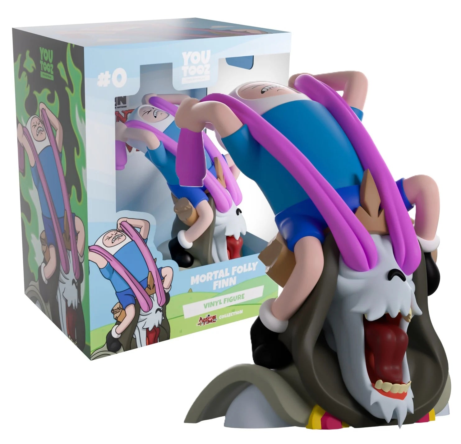 ADVENTURE TIME - Mortal Folly Finn - Figure Youtooz 11cm