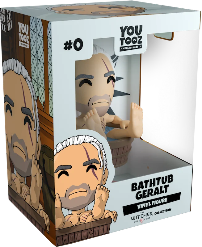 THE WITCHER - Bathtub Geralt - Figure Youtooz 8cm