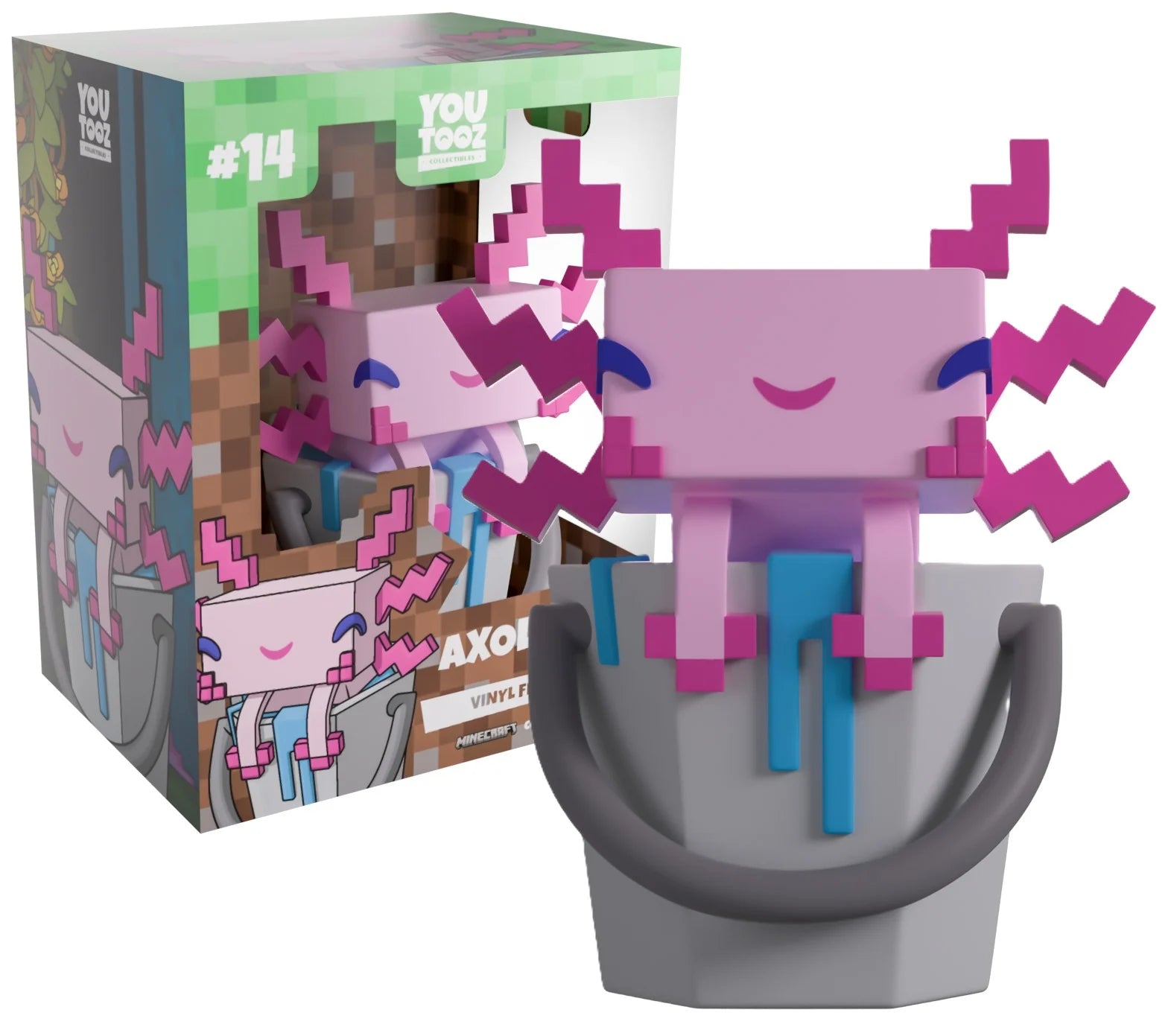 MINECRAFT - Axolotl - Figure Youtooz 9cm