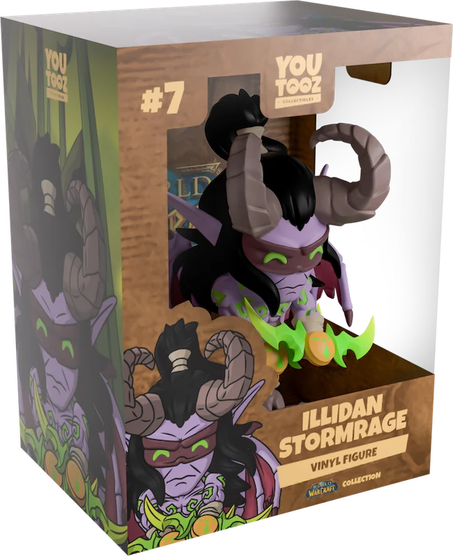 WORLD OF WARCRAFT - Illidan Stormrage - Figure Youtooz 13cm