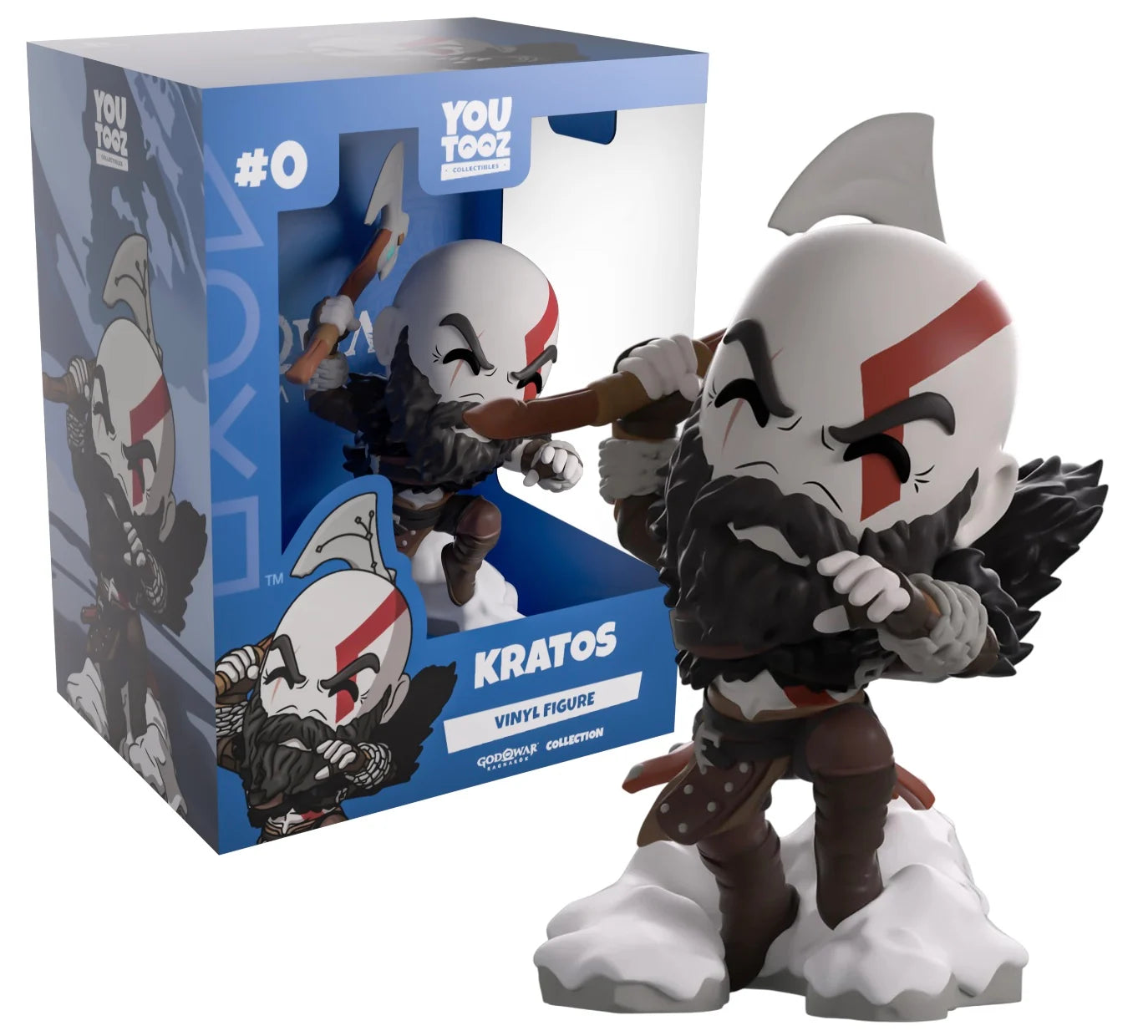 GOD OF WAR RAGNAROK - Kratos - Figure Youtooz 13cm