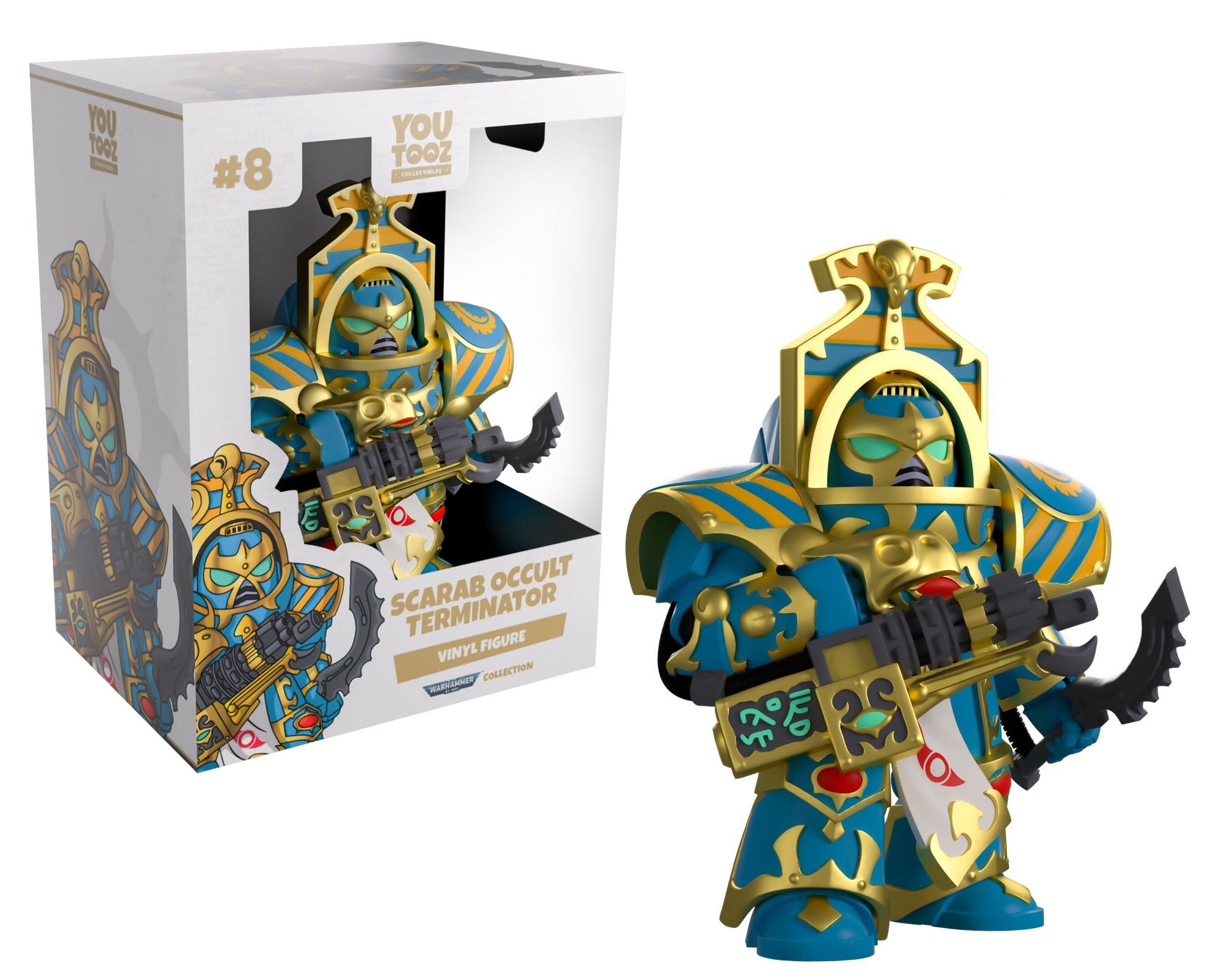 SPACE MARINE 2 - Scarab Occult Terminator - Figure Youtooz 14cm