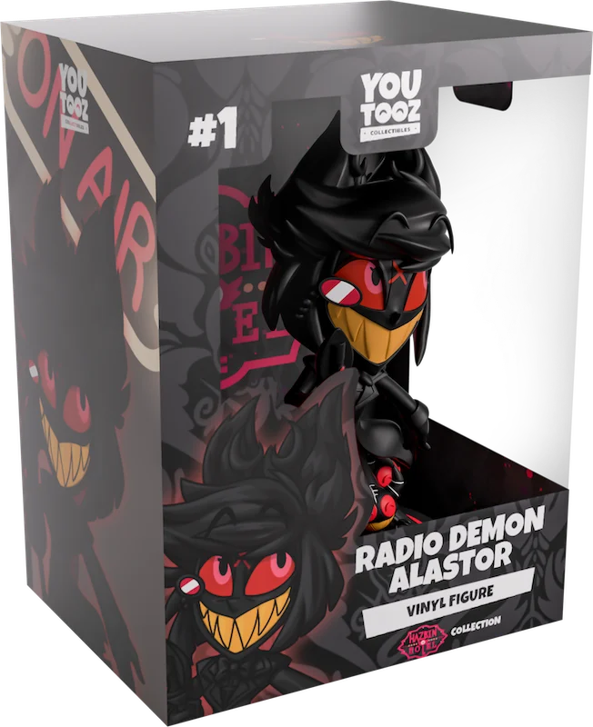 HAZBIN HOTEL - Radio Demon Alastor - Figure Youtooz 14cm