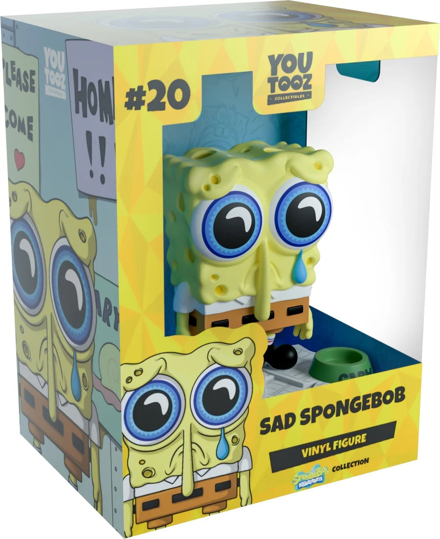 BOB L'EPONGE - Sad Spongebob - Figure Youtooz 10cm
