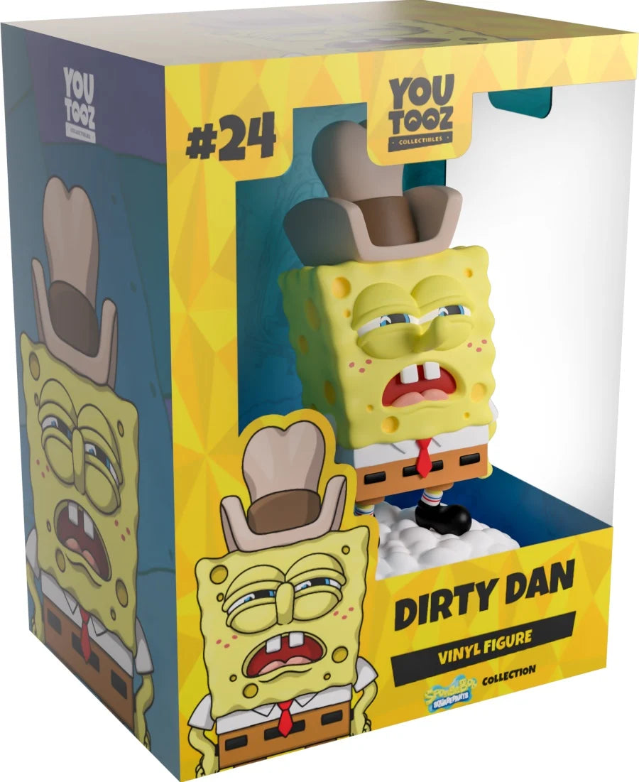 BOB L'EPONGE - Dirty Dan - Figure Youtooz 12cm