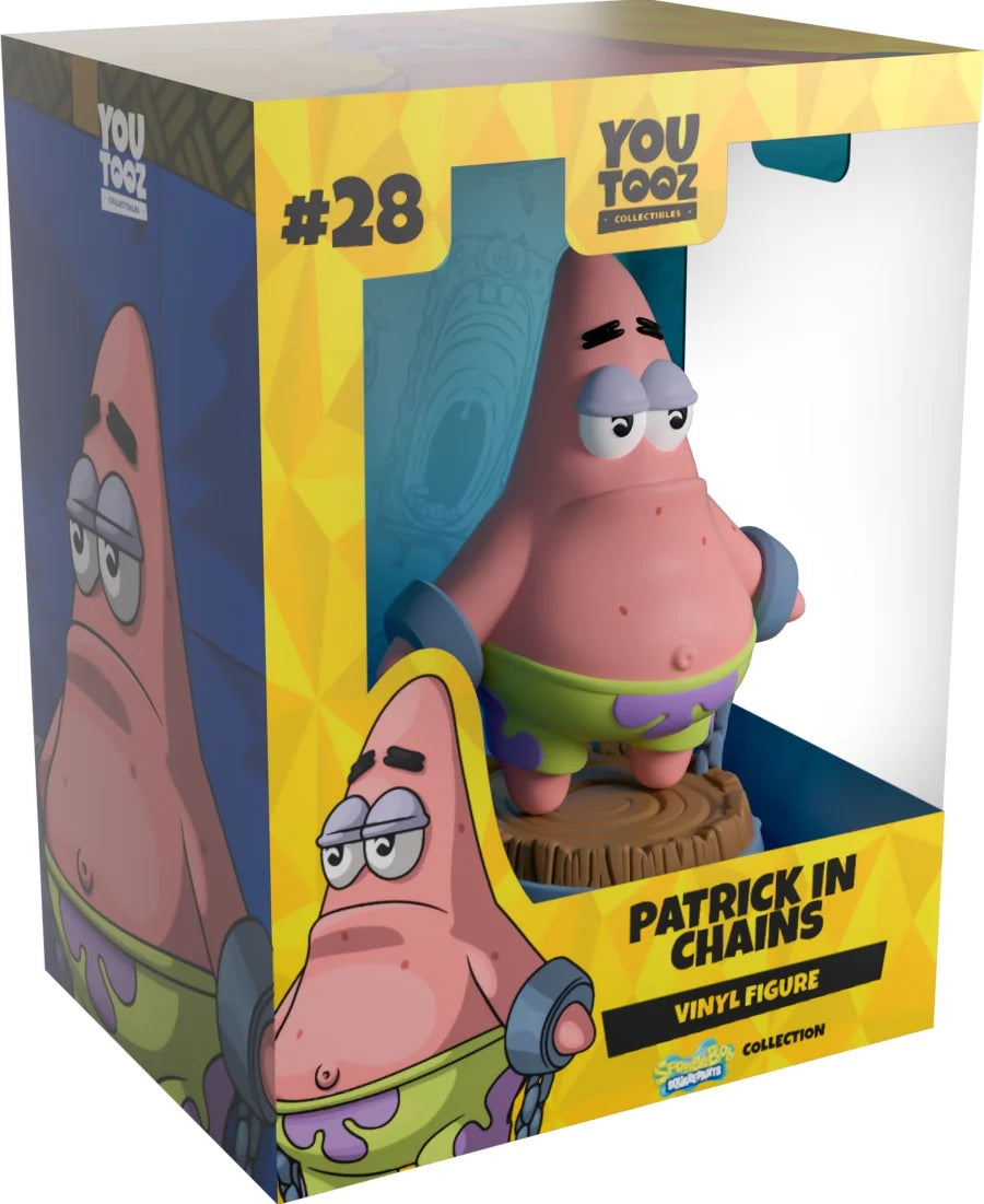 BOB L'EPONGE - Patrick in Chains - Figure Youtooz 13cm