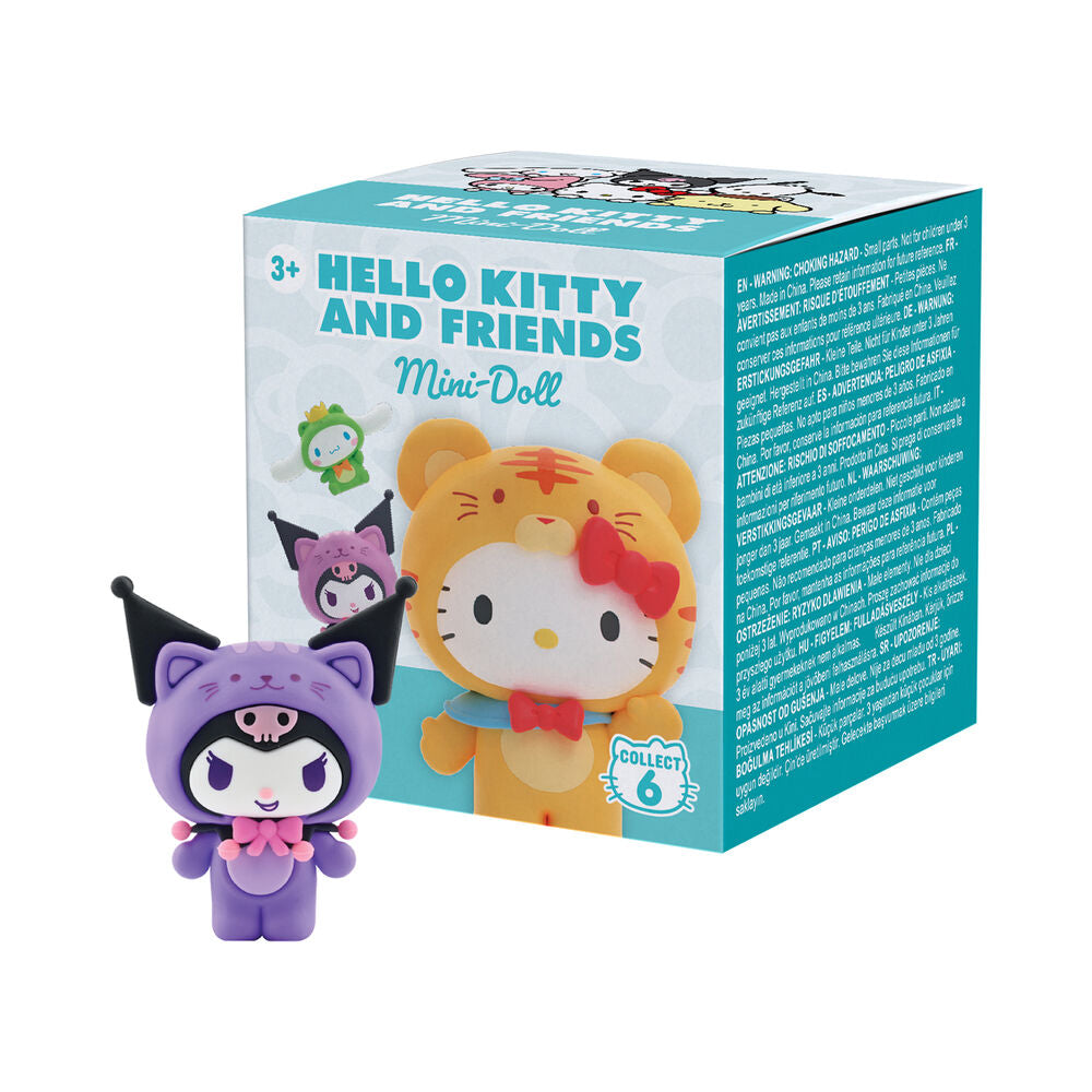 HELLO KITTY - Forest Friends Series -Assortiment 12 Fig. 3cm Blind Box