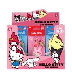 HELLO KITTY - Peach Series - Assortiment 12 Keychain 6-7cm