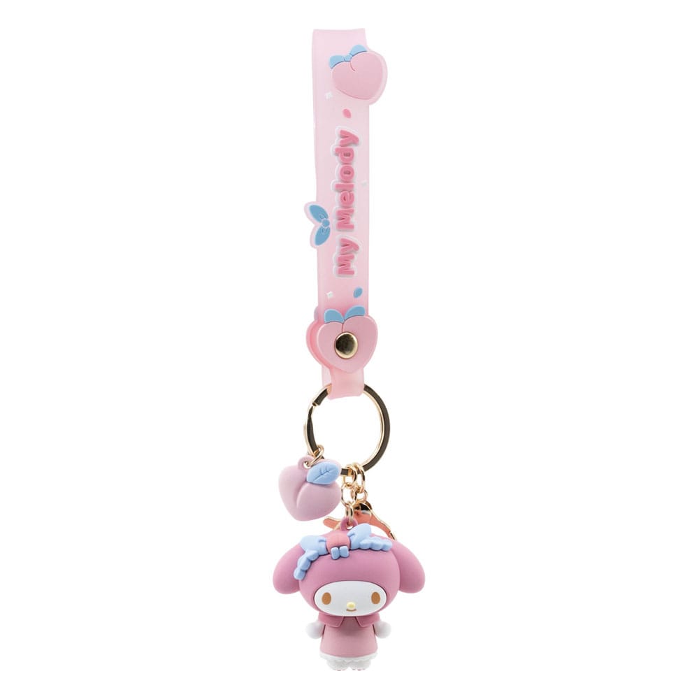 HELLO KITTY - Peach Series - Assortiment 12 Keychain 6-7cm