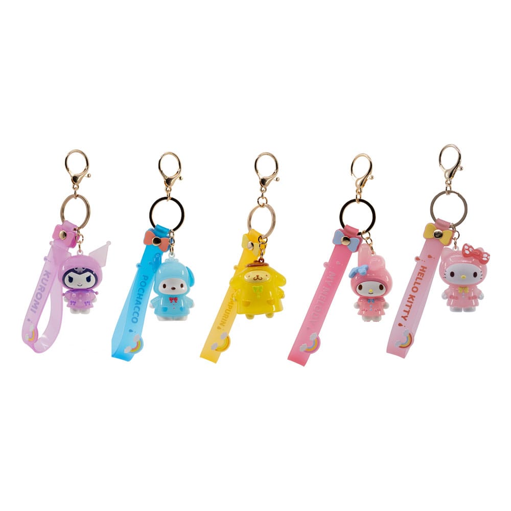 HELLO KITTY - Raincoat Series - Assortiment 12 Keychain 6-7cm
