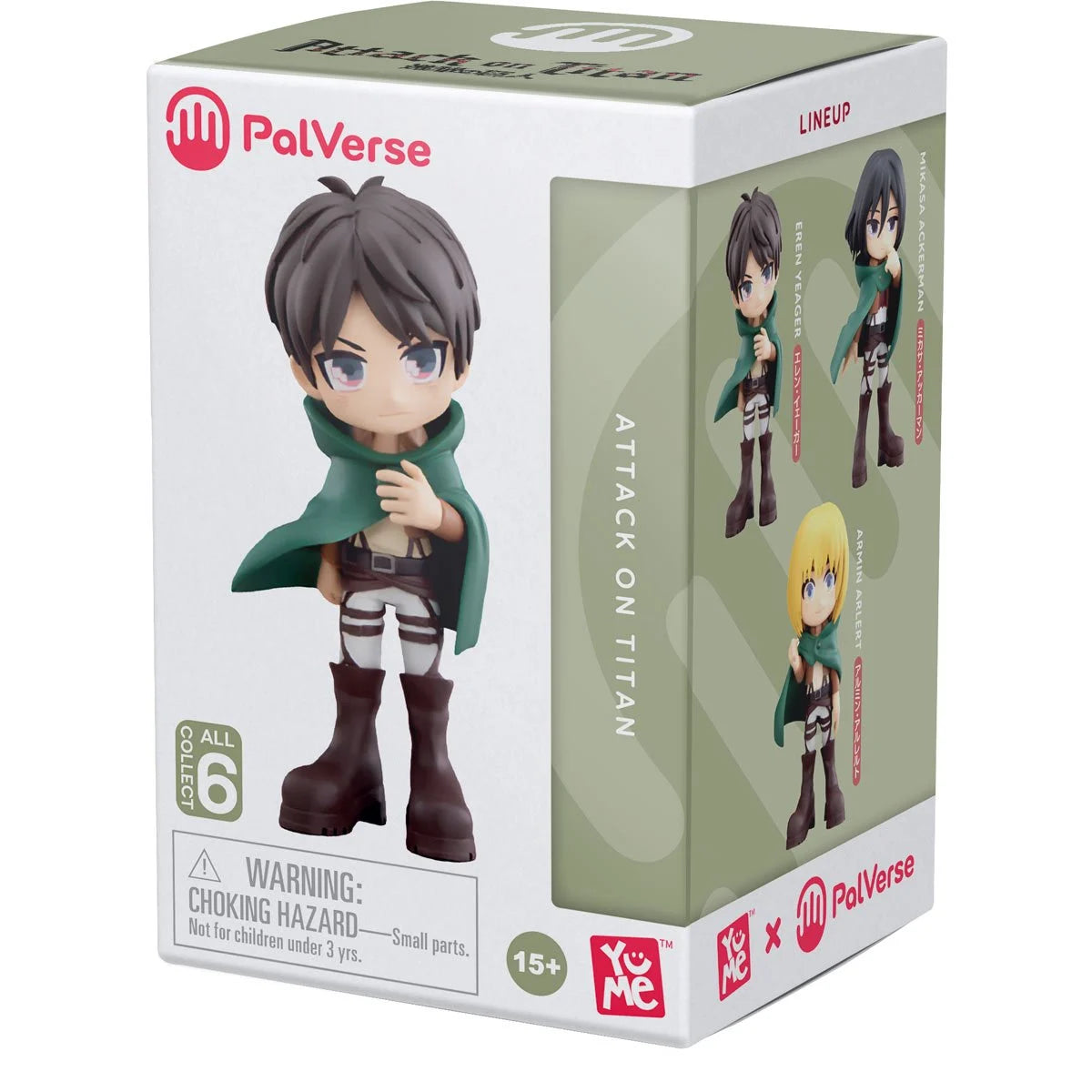 ATTACK ON TITAN - Blind Box - Assortiment 6 Figures 9cm