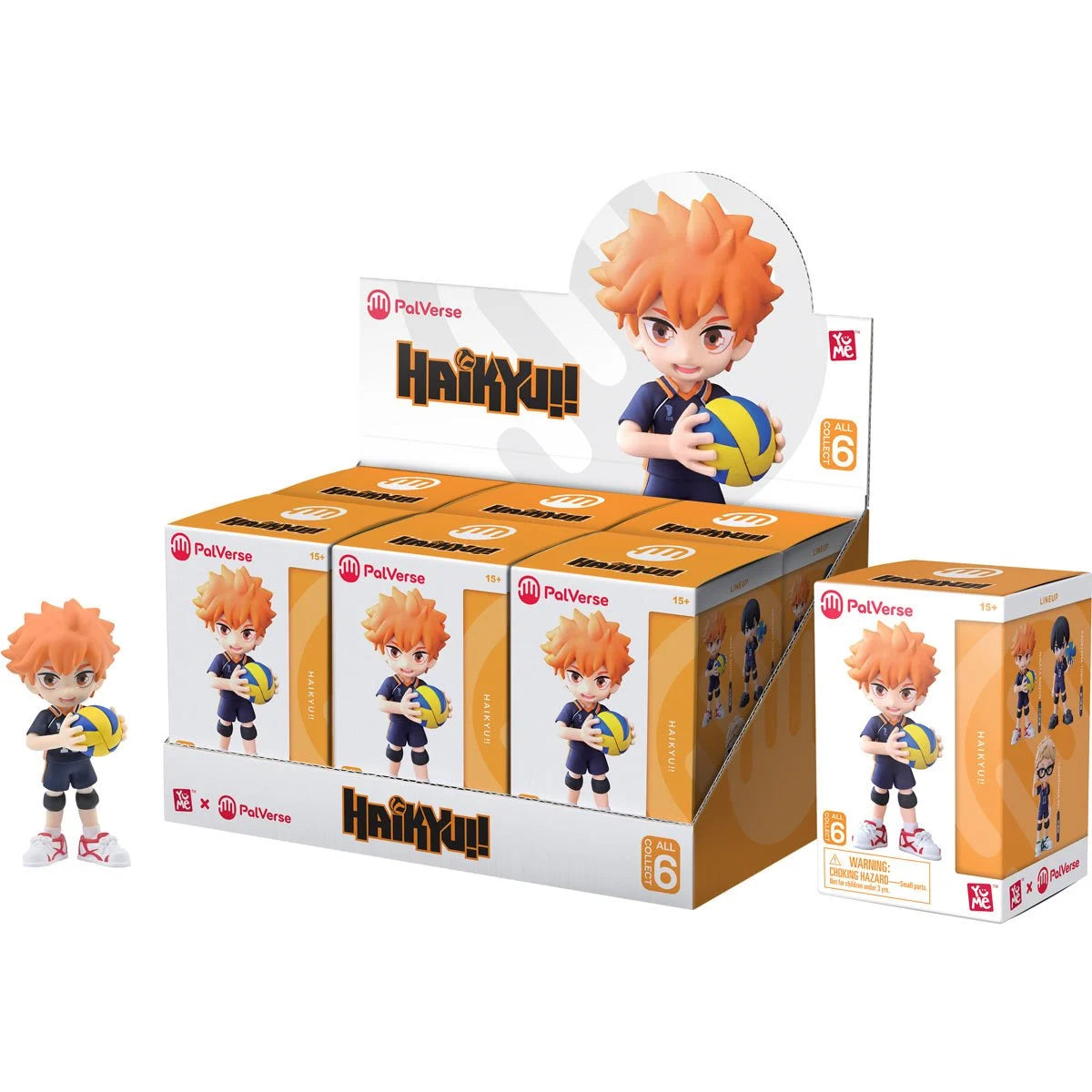 HAIKYU - Blind Box - Assortiment 6 Figures 9cm