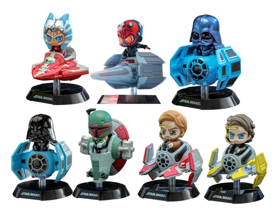 STAR WARS - Series 1 - Assortiment 6 Figures Cosbi Riders