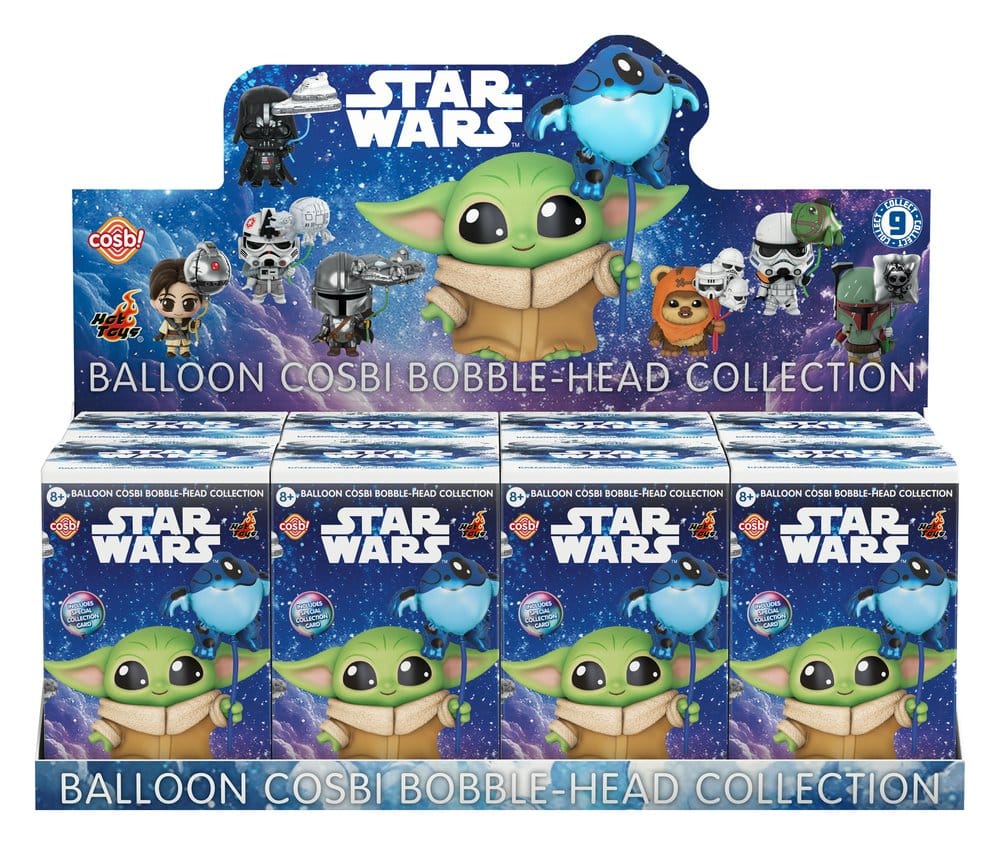 STAR WARS - Balloon Cosbi - Assort 8 Figurines BLIND BOX
