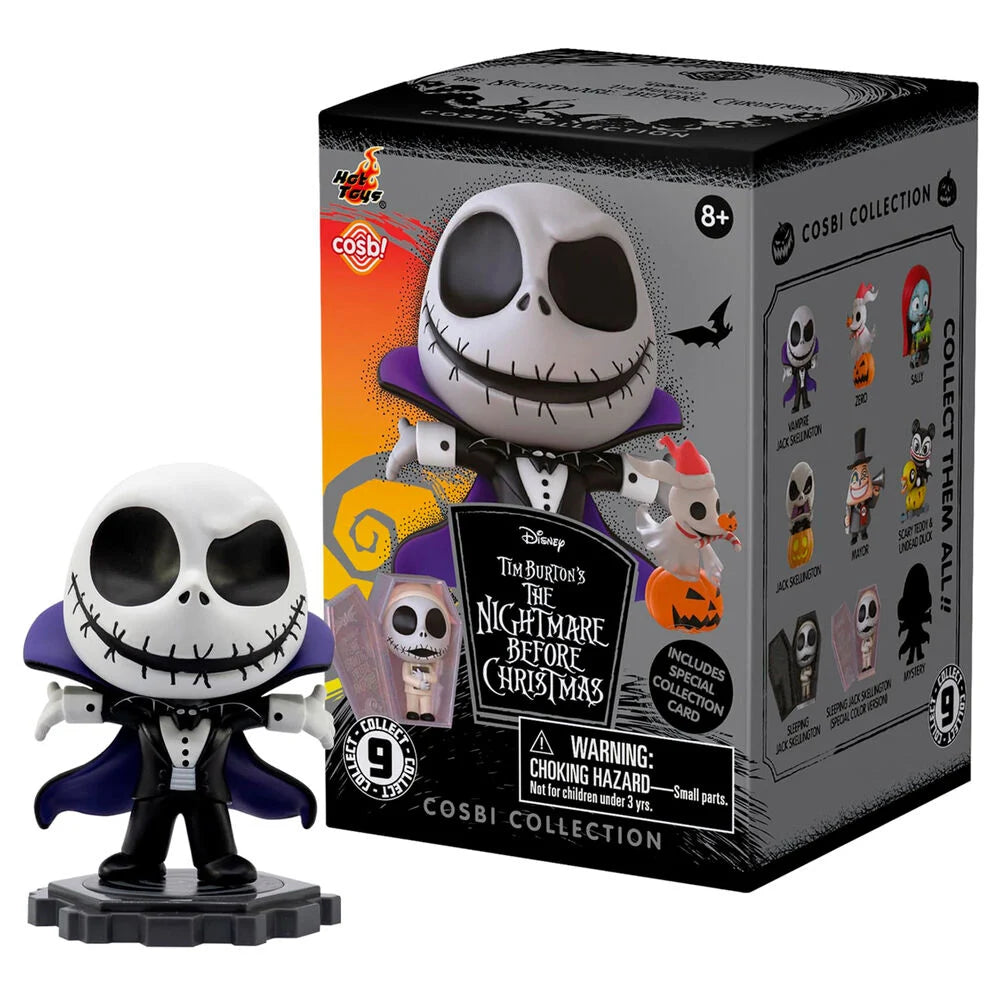 NIGHTMARE BEFORE CHRISTMAS - Assortiment 8 Fig. Cosbi 8cm