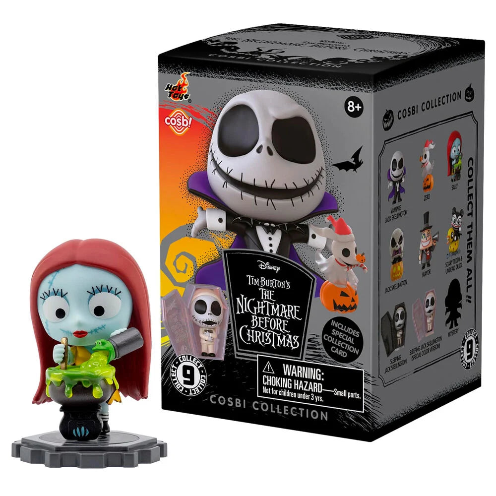 NIGHTMARE BEFORE CHRISTMAS - Assortiment 8 Fig. Cosbi 8cm