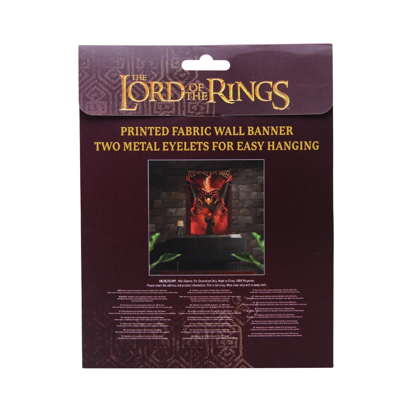 THE LORD OF THE RINGS - Balrog - Wall Banner '125 x 85 cm'