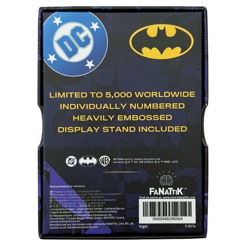 BATMAN - Armour - Limited Edition Ingot