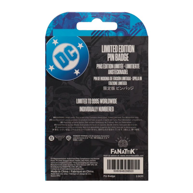 WONDER WOMAN - Amazon Warrior - Limited Edition Pin's