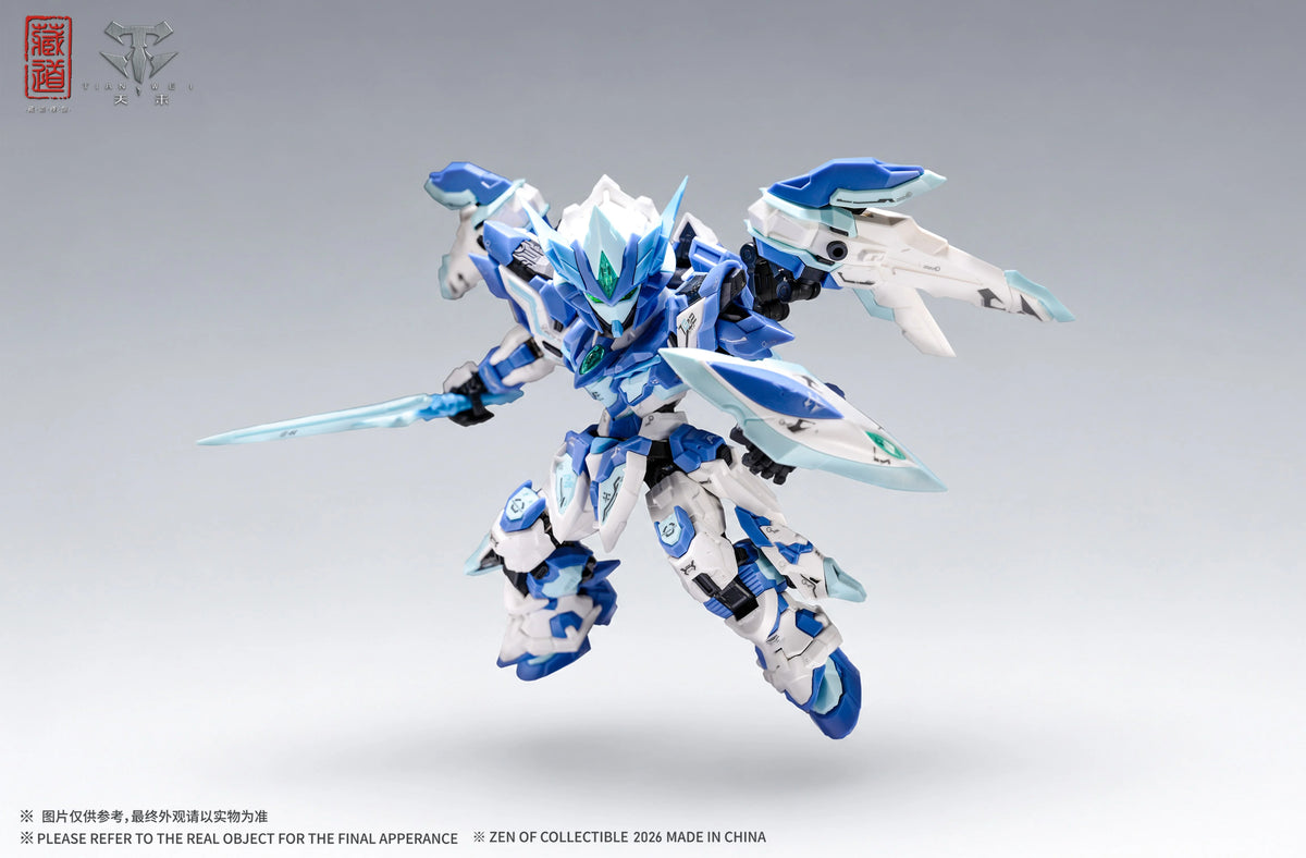 ZEN OF Collectible - CD-TGM-01C Tgm Tian Fa Blue LE - Model Kit 14cm