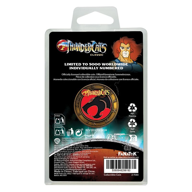 THUNDERCATS - 40th Anniversary - Limited Edition Coin