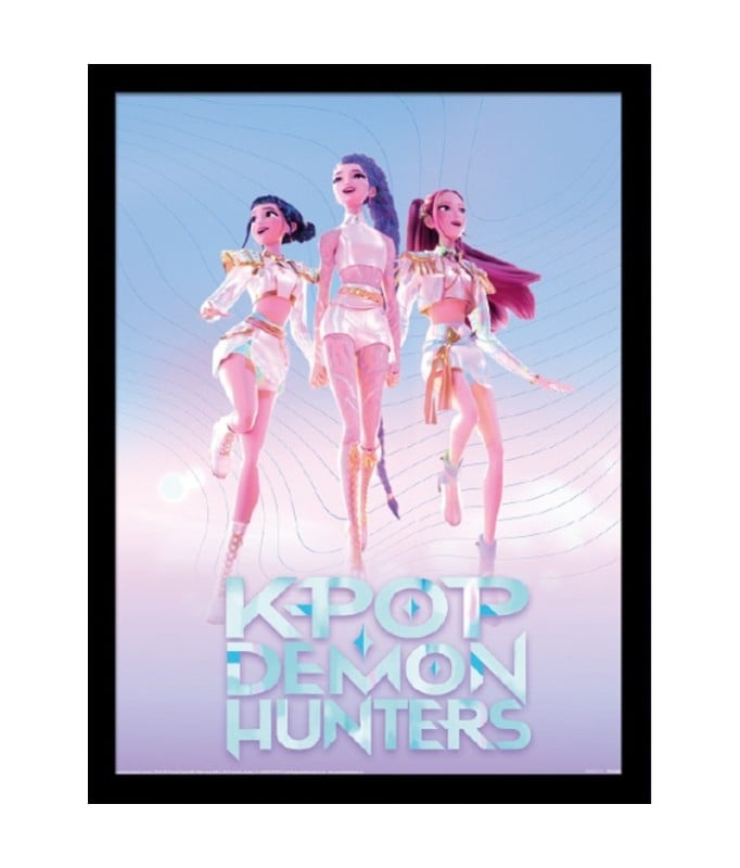 K-POP DEMON HUNTERS - Trio - Collector Print 45x35cm