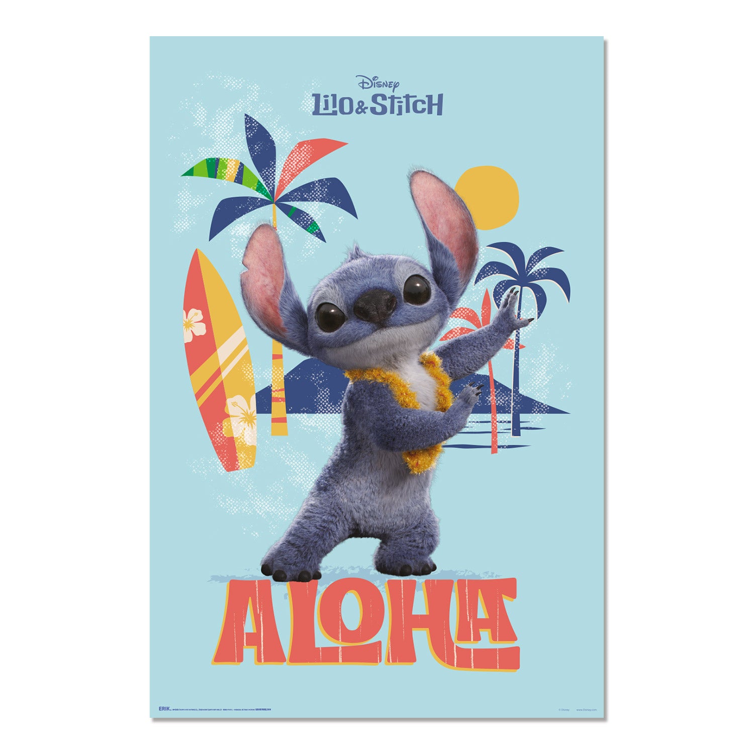 LILO & STITCH LIVE ACTION - Aloha - Poster 61 x 91cm