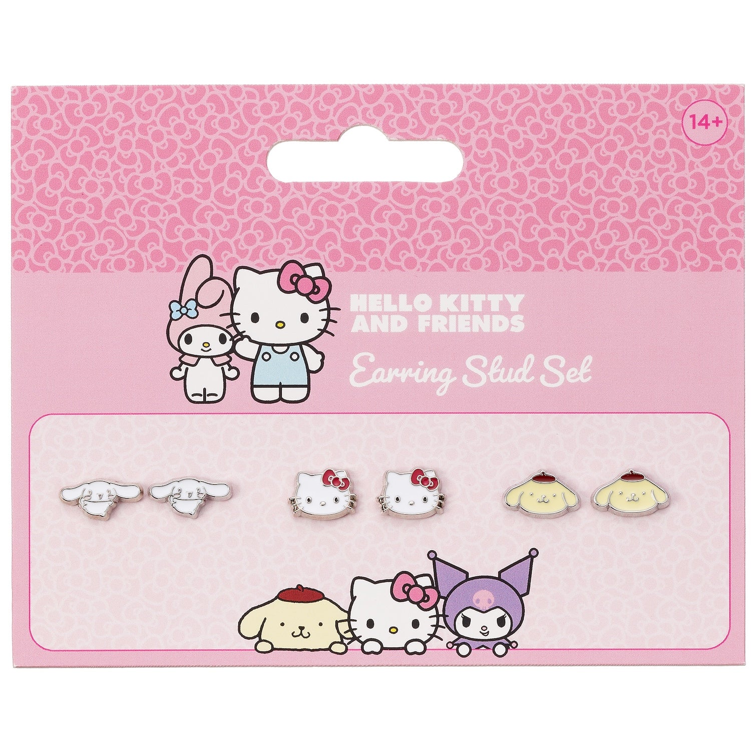 HELLO KITTY & Friends - Set of 3 Stud Earrings