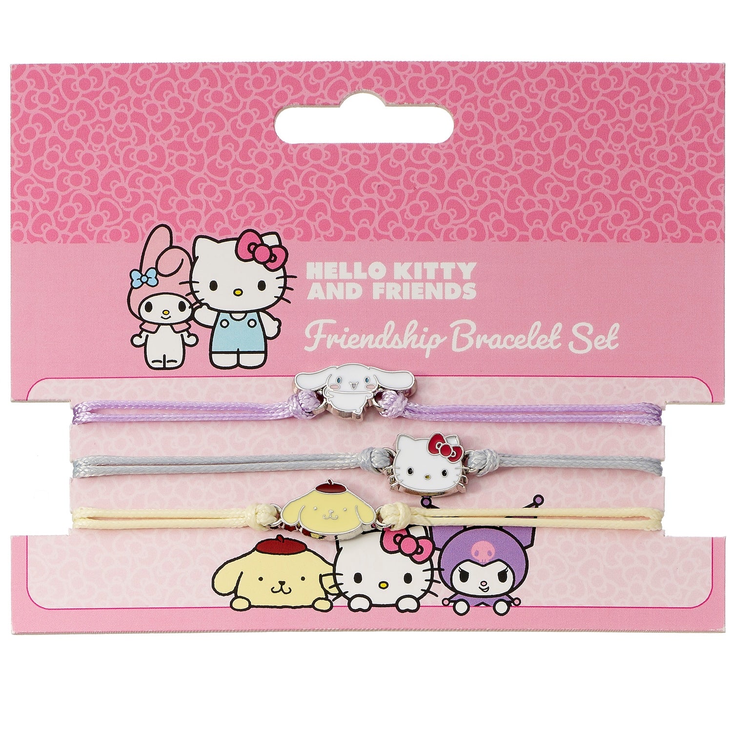 HELLO KITTY & Friends - Set of 3 Friendship Bracelets