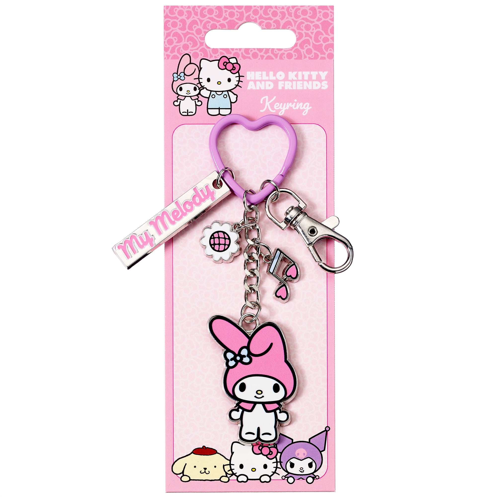 MY MELODY - Pie - Keychain with Charms