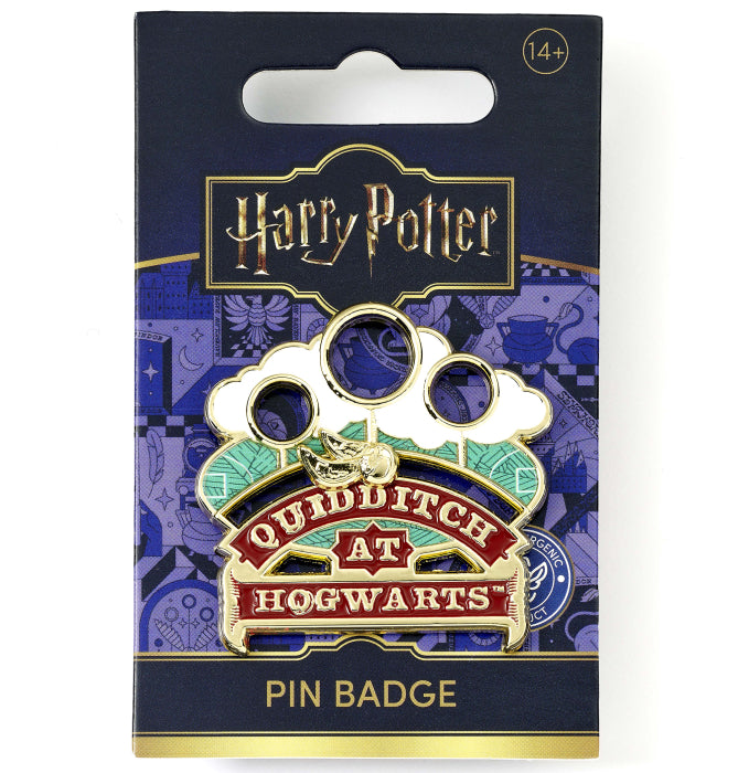 HARRY POTTER - Quidditch Game - Sliding Pin Badge