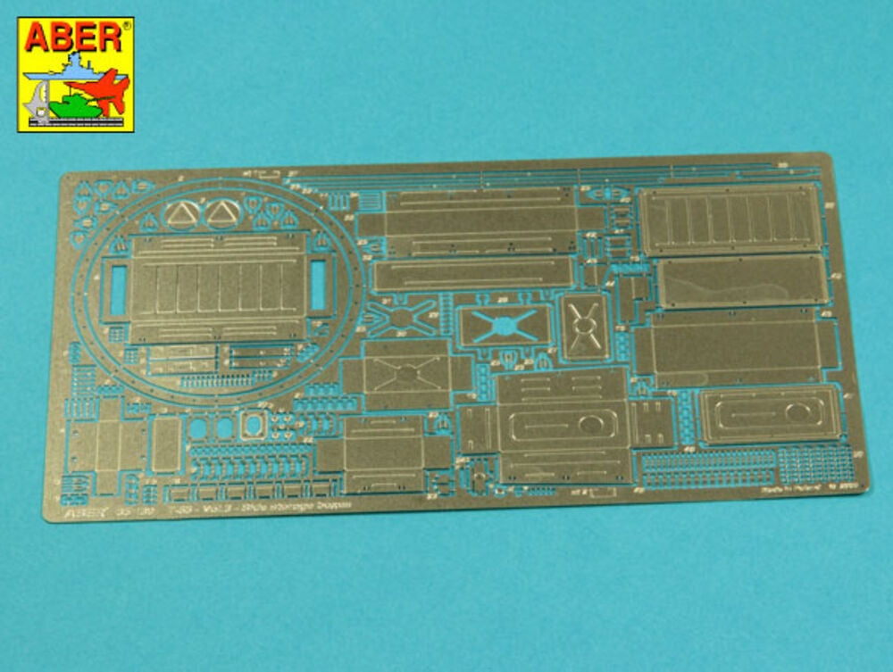 Russian Medium Tank T-55A vol.3 - additional set - Side storage boxes