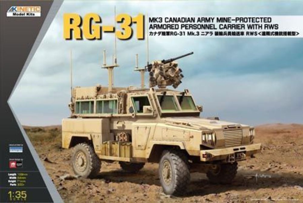 RG-31 MK3 Canada Army W/Crows