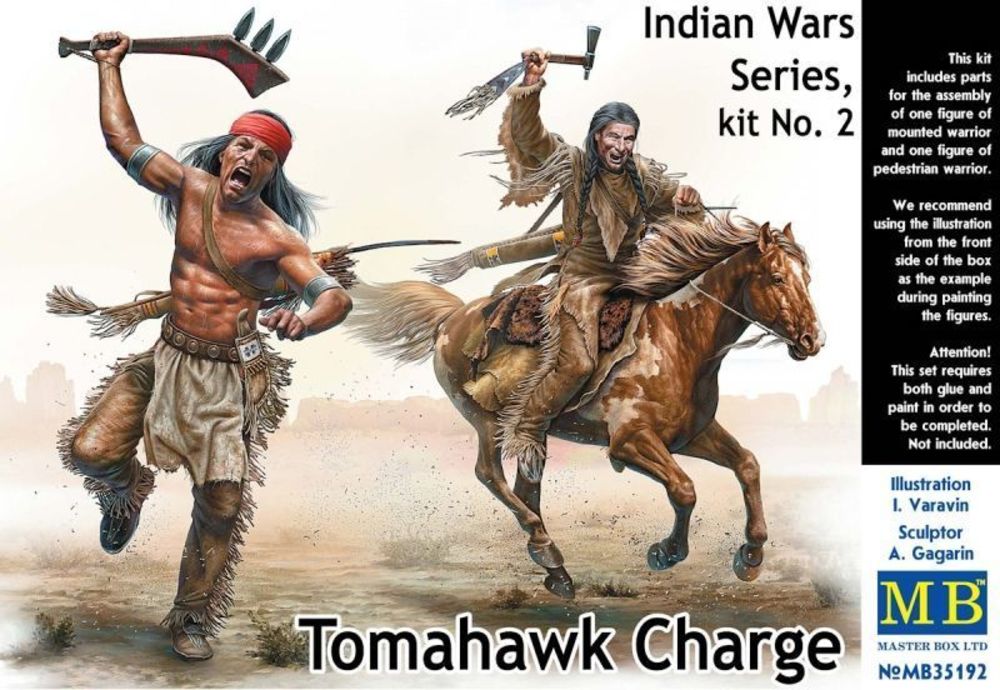 Tomahawk Charge.Indian Wars Series, kit No.2