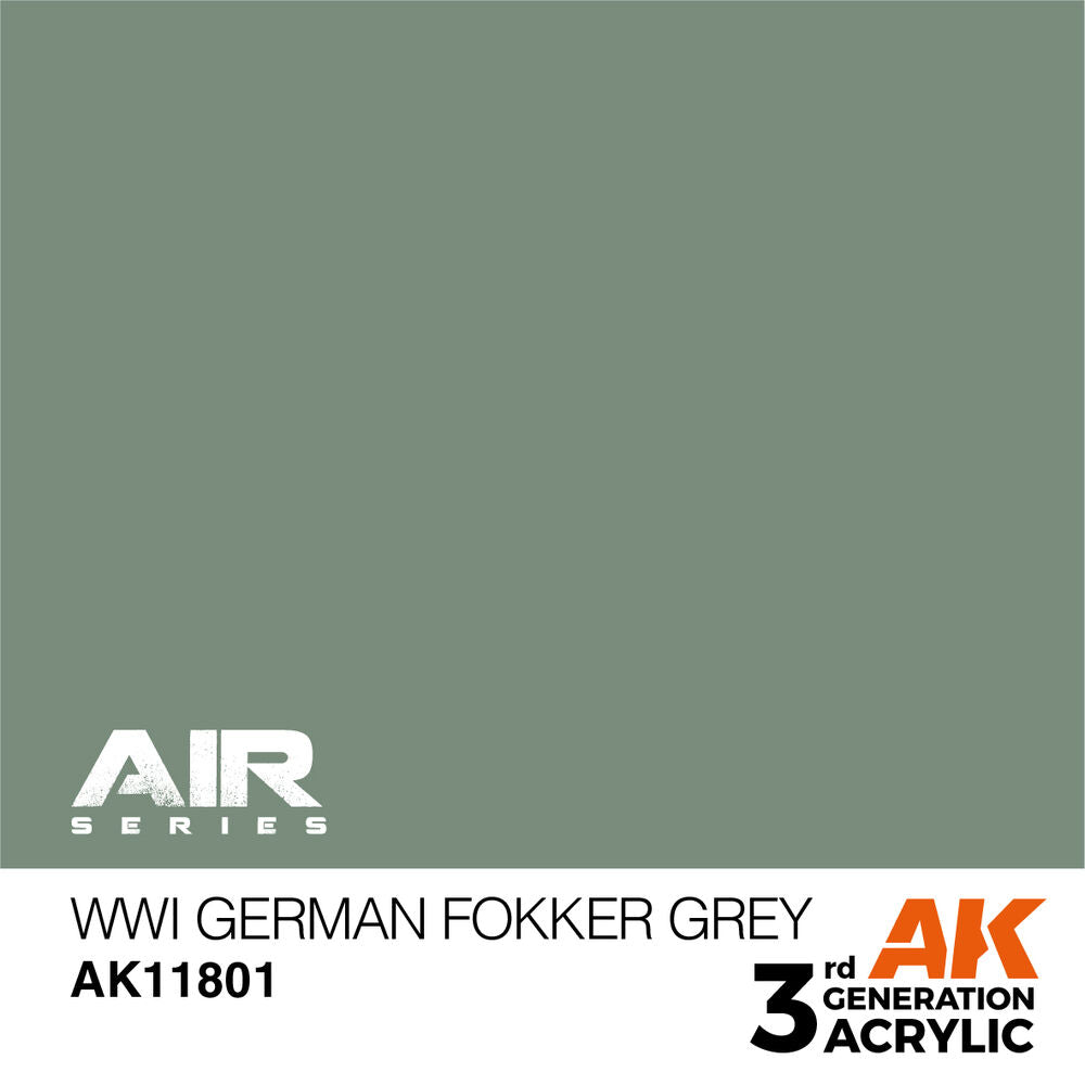 WWI German Fokker Grey