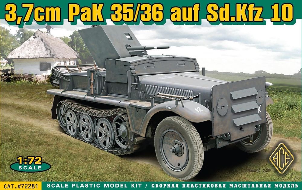 37 mm PaK 35/36 auf Sd.Kfz 10