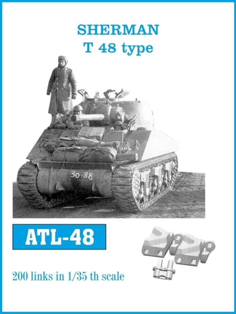 Tracks for Sherman T 48 Type