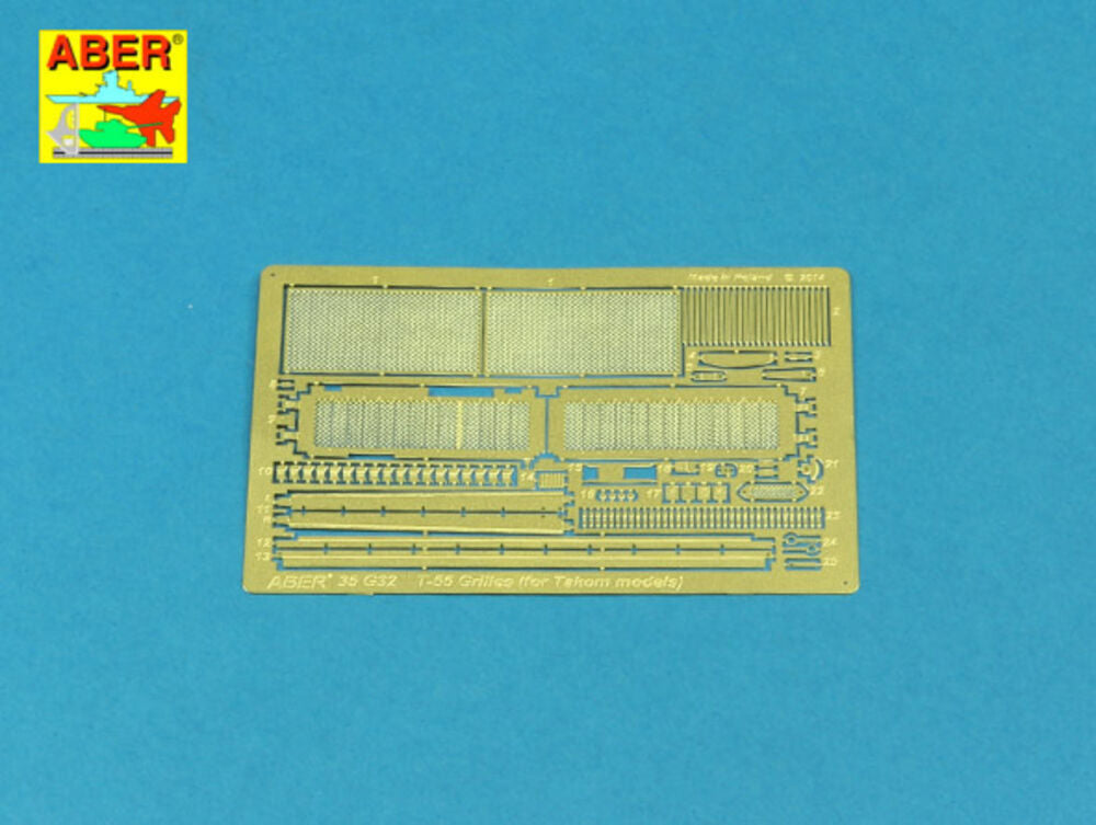 Grilles for T-55AM also for T-55AMV