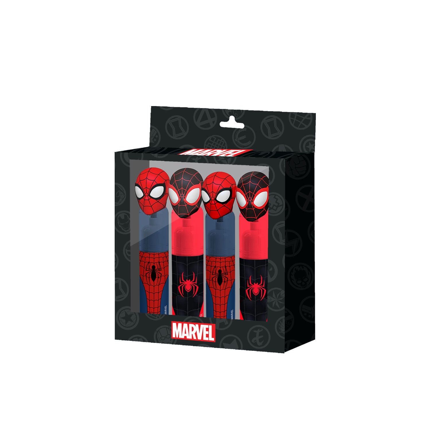 SPIDER-MAN - Pack of 4 Highlighters