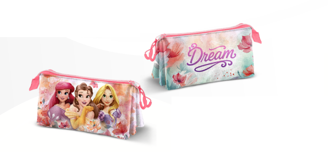 PRINCESS - Dreamy - Triple Pencil Case