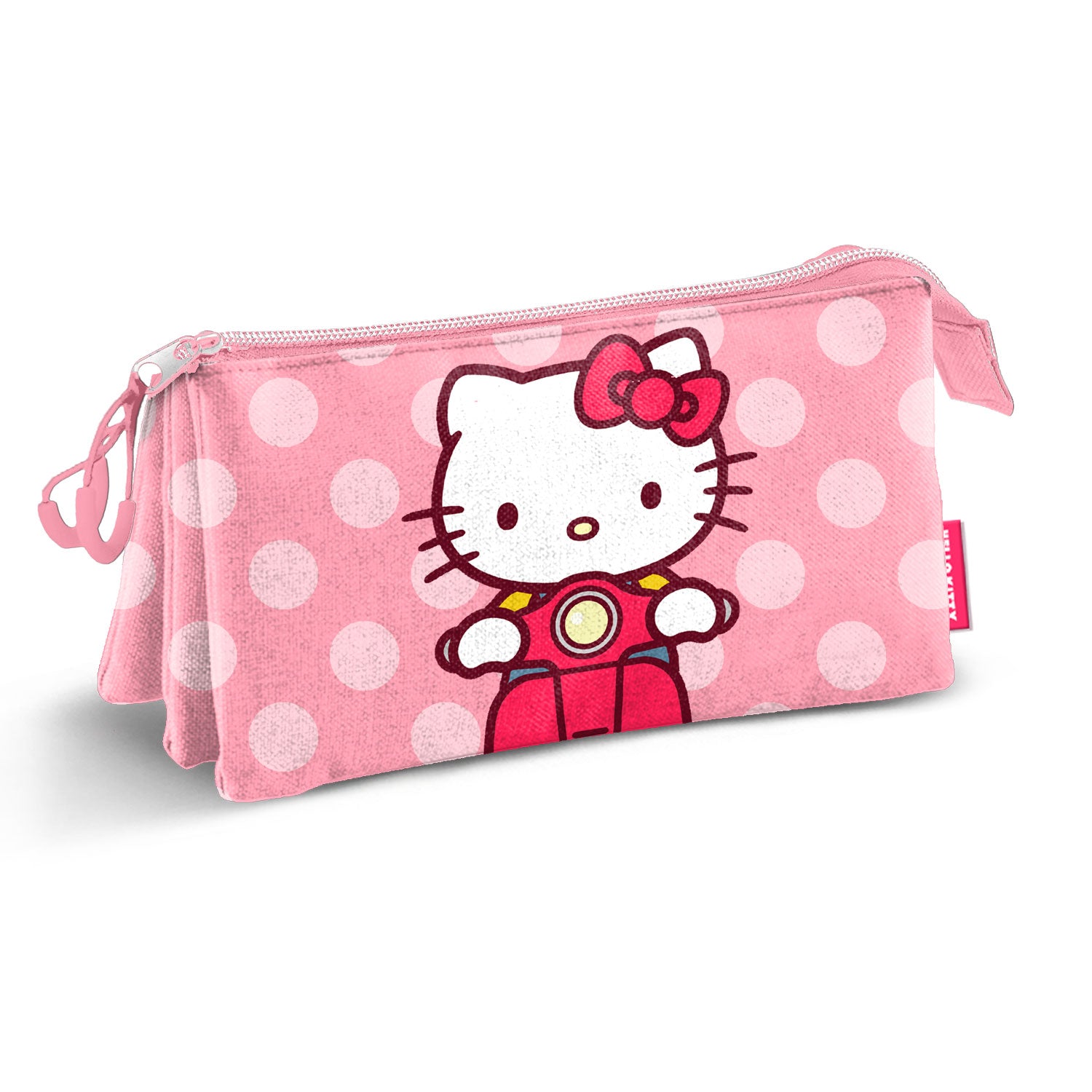 HELLO KITTY - Moto - Triple Pencil Case