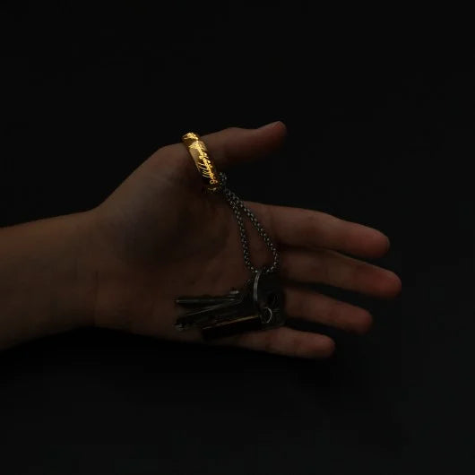 THE LORD OF THE RINGS - One Ring - 'Gow in the Dark' Keychain