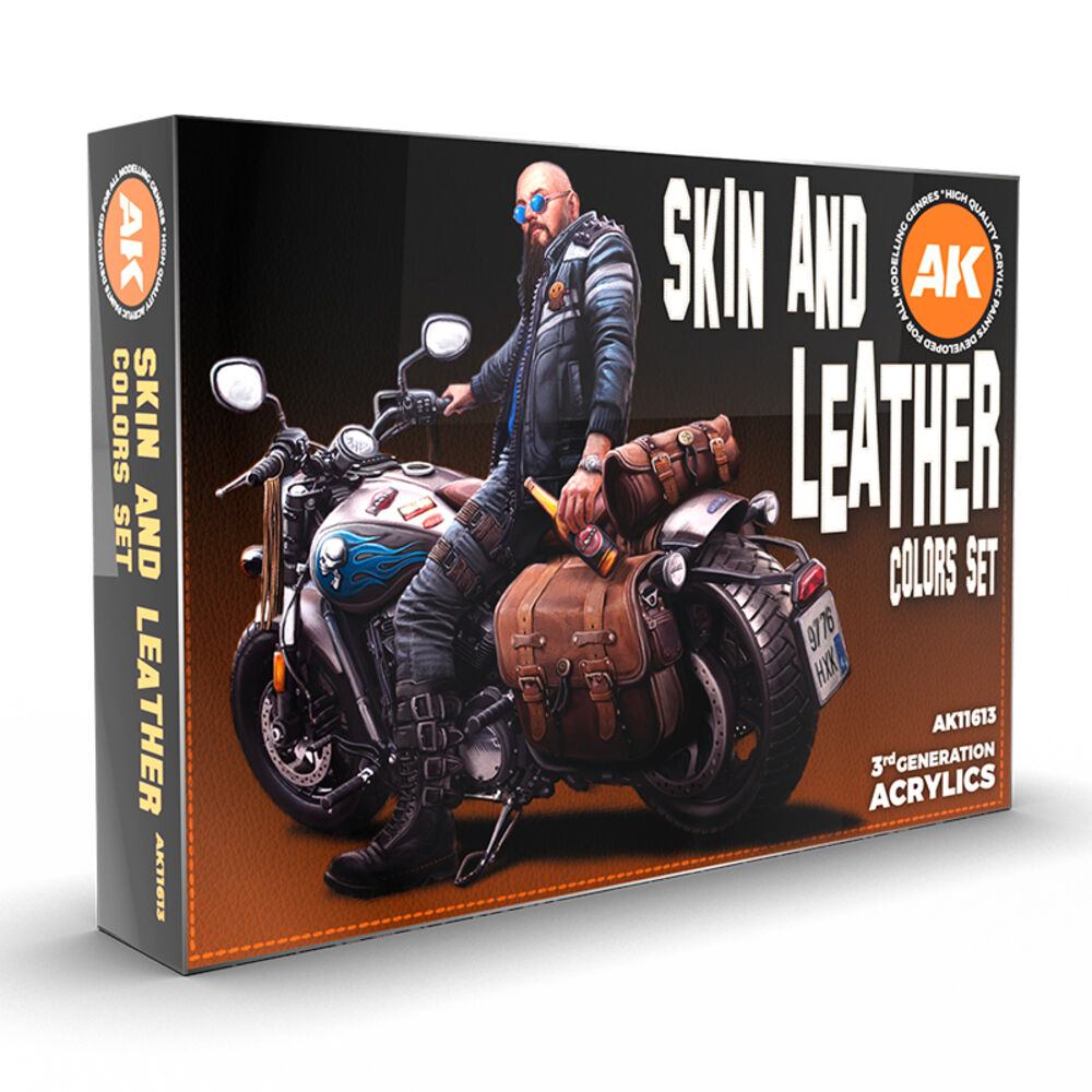 SKIN AND LEATHER COLORS SET