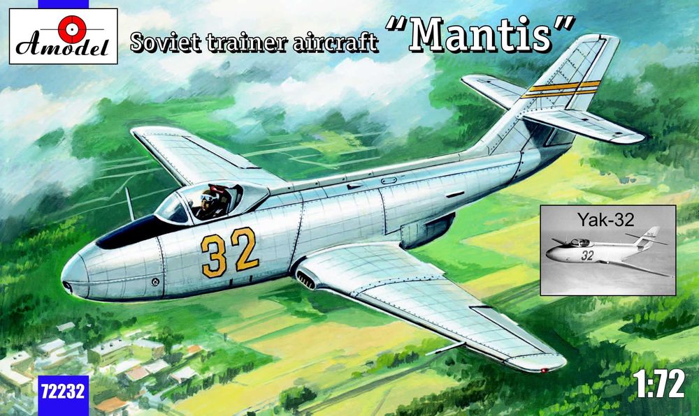 Yak-32 Mantis Soviet trainer aircraft